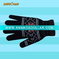 Wholesale 2010 lastest fashional knitted winter gloves