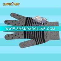 Wholesale Lastest fashional knitted acrylic gloves