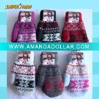 Lastest fashional knitted winter gloves