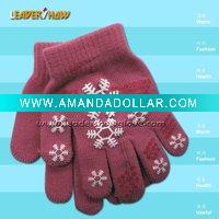 Wholesale colorful knitted women gloves