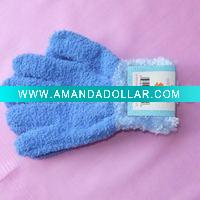 coral fleece gloves