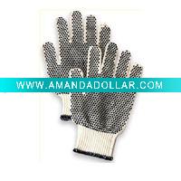 Wholesale industrial pvc dotted work gloves