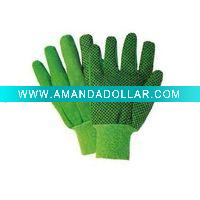 Wholesale industrial pvc dotted work gloves