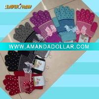 Wholesale Lastest fashional knitted winter gloves