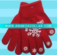 knitted mittens