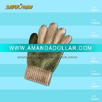 acrylic knitted glove