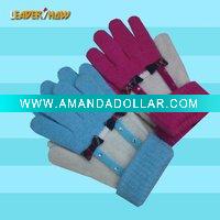 Wholesale 2010 Lastest fashional knitted winter gloves