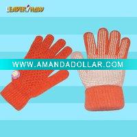 Wholesale cotton knitted hand gloves