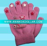 knitted mittens