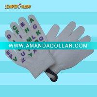 Wholesale 2010 Lastest fashional knitted winter gloves