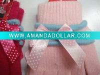 Wholesale women's arylic glove