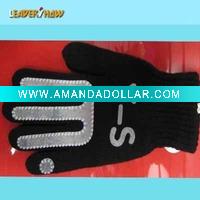 Wholesale Lastest fashional knitted winter gloves