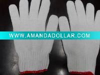 Wholesale natural white cotton gloveZM116-H