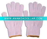bleach knitted gloves