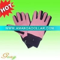 Wholesale Women Super Warm Fashion Polar Fleece Gloves