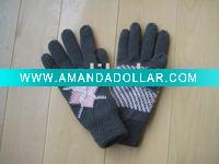 Wholesale USD0.48/Pair knitting wool glove stock