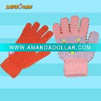 cotton knitted hand gloves