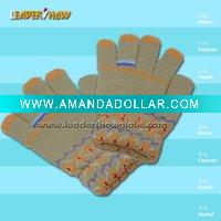 New design knitted magic gloves