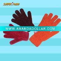 cotton knitted hand gloves