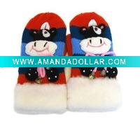 Wholesale new style children's glove,cotton glove