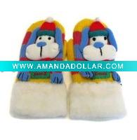 Wholesale fashion children's glove,cotton glove