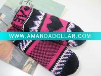 Wholesale lovely knitted glove,fashion glove