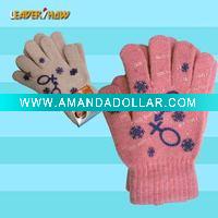 Lastest fashional knitted winter gloves