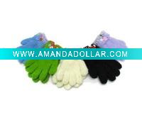 Wholesale fashion knitted glove,children winter gloves