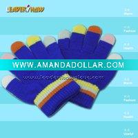 cotton knitted glove