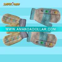 Hot Sell ! acrylic knit gloves