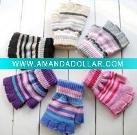 lovely fingerless keep warm gloves