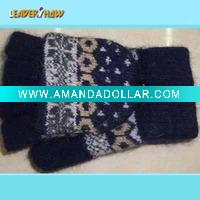 Wholesale Lastest fashional knitted mittens