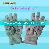 2010 lastest fashional knitted gloves