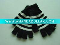 knitted gloves