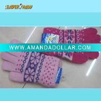 Wholesale Lastest fashional knitted winter gloves