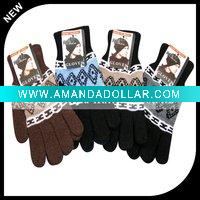 Wholesale Knit wool jacquard fashion gloves