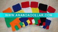 Wholesale Magic knitting half finger gloves