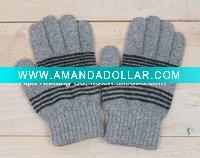 Knitted magic wool gloves