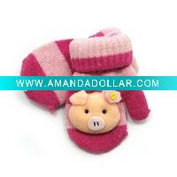 Wholesale cotton knitted gloves