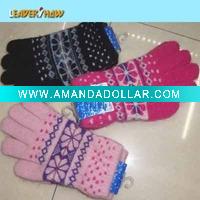Wholesale Lastest fashional knitted winter gloves