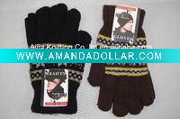 Wholesale Wool knitted Jacquard winter gloves
