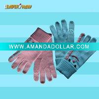 Wholesale Hot Sell ! acrylic knit gloves