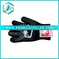 Wholesale New sports fashion black and white fibre glove