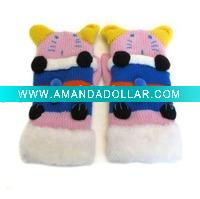 Wholesale new style children's glove,cotton glove