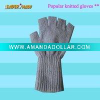 Wholesale 2010 lastest fashional knitted gloves