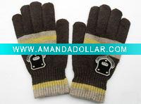 Magic winter knitted glove