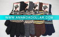 Wholesale Knitted wool Jacquard fashion gloves