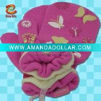 Wholesale womens mittens,wool mittens,fleece mittens NLKG(383)