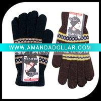 Magic Jacquard wool winter gloves