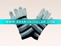 Wholesale stripe glove/winter glove/knitted glove/ladies' glove